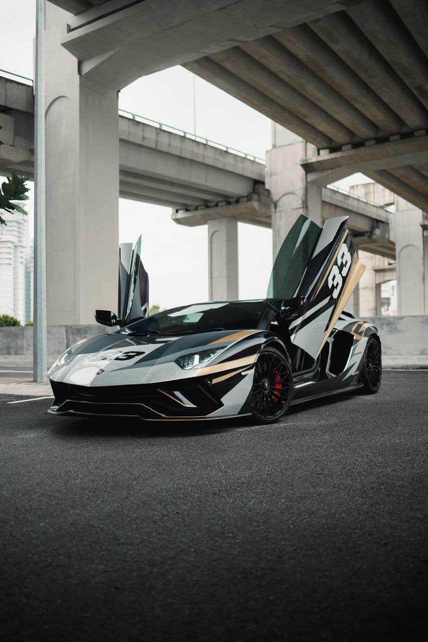 2022 Lamborghini Aventador S available for visitor self-drive hire in Kuala Lumpur, 6.5L V12 specification