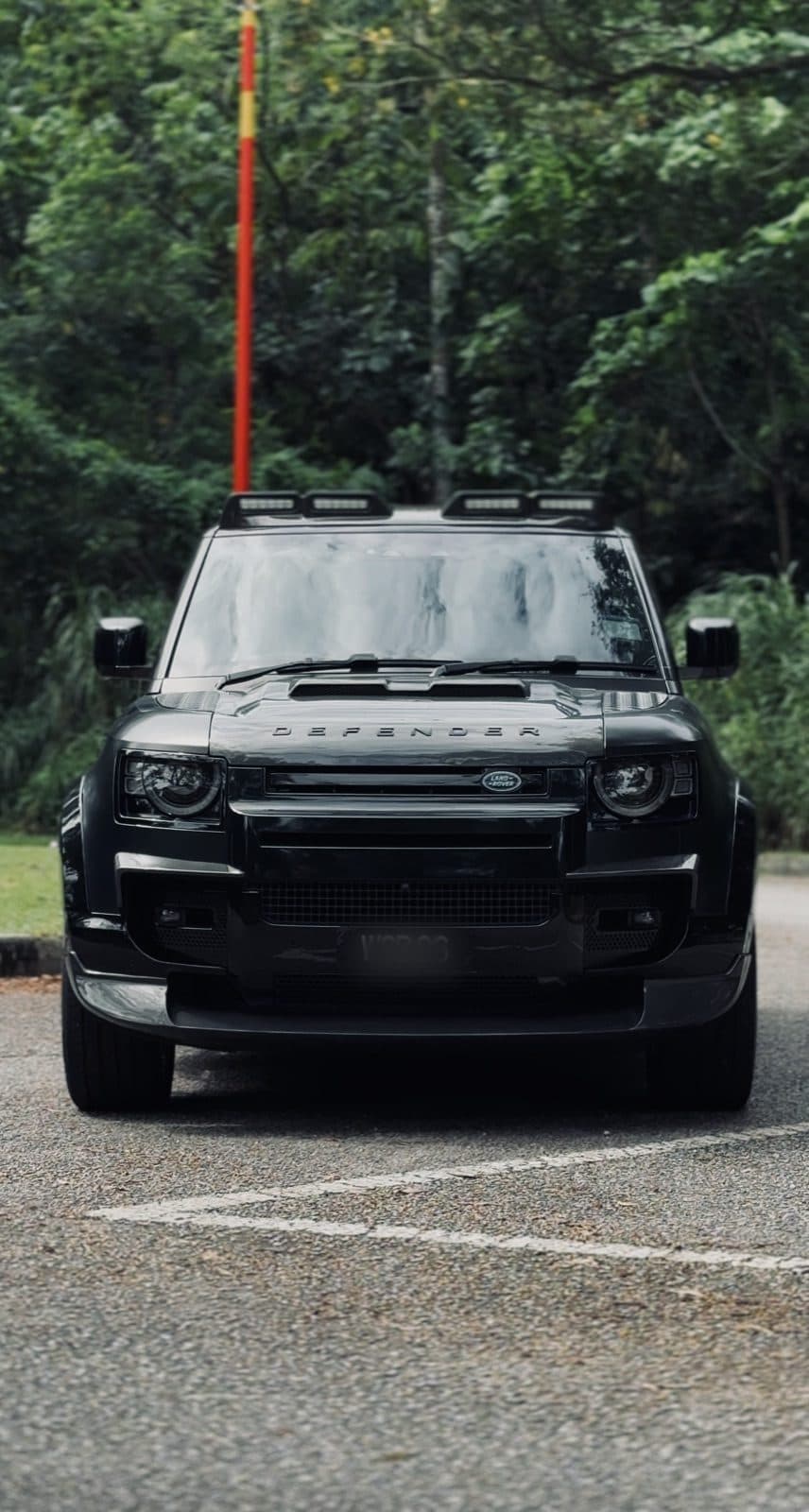 2023 Land Rover Defender available for visitor self-drive hire in Kuala Lumpur