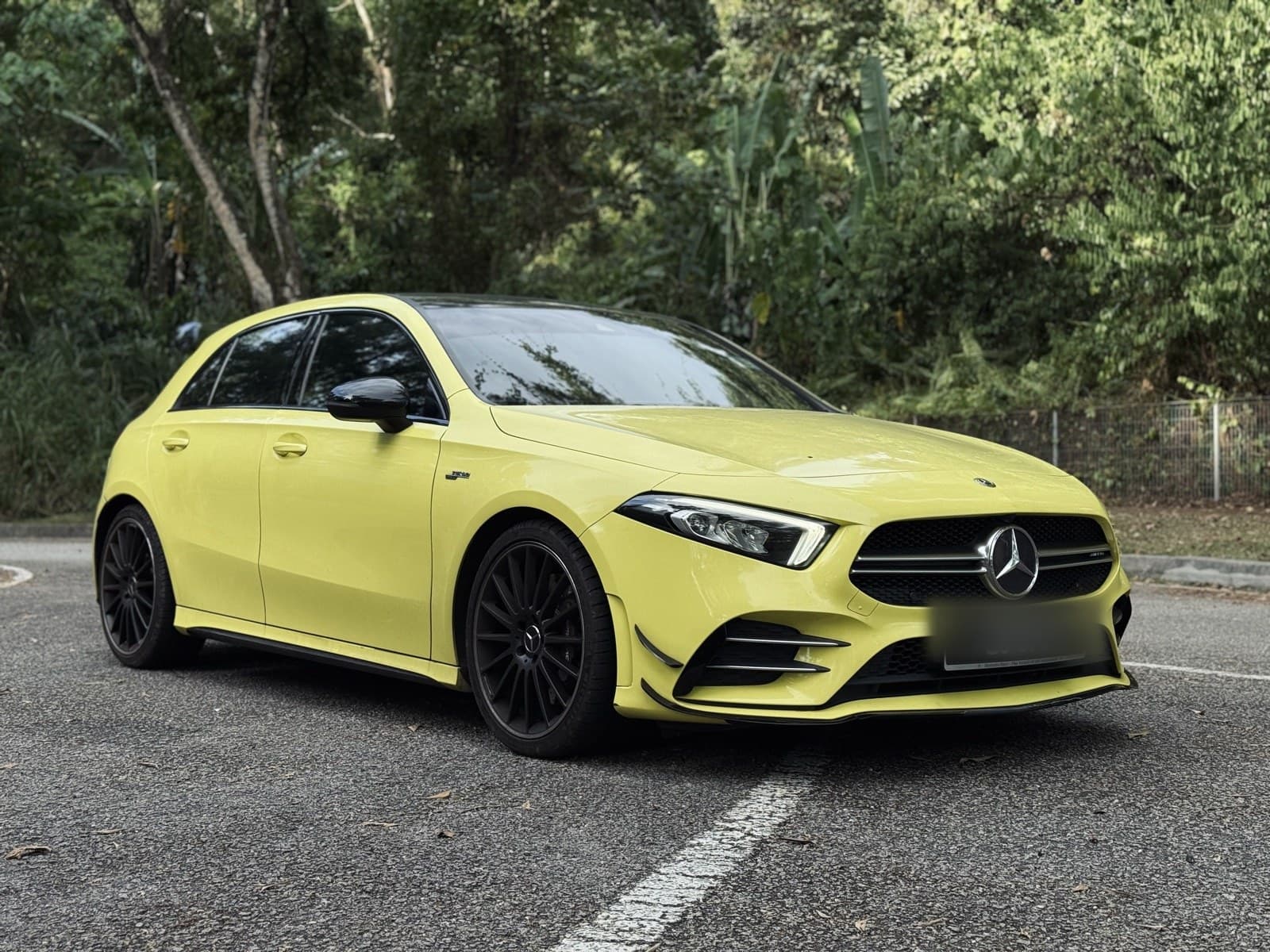 2023 Mercedes-AMG A35 available for visitor self-drive hire in Kuala Lumpur