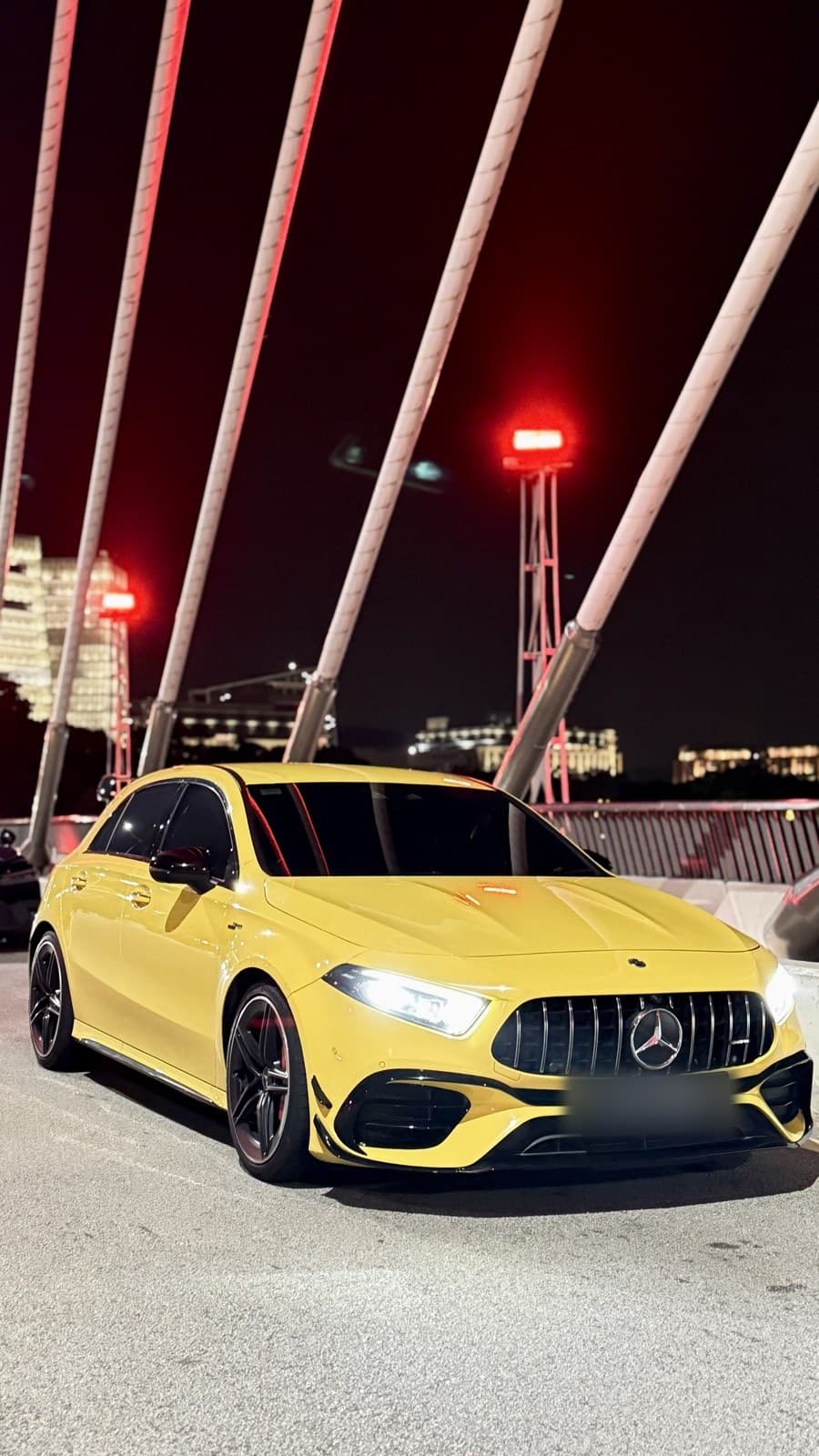 2022 Mercedes-AMG A45 S available for visitor self-drive hire in Kuala Lumpur