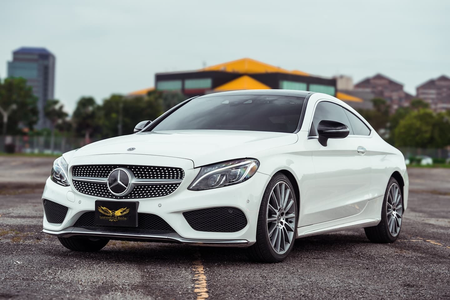 2021 Mercedes-Benz C250 available for visitor self-drive hire in Kuala Lumpur