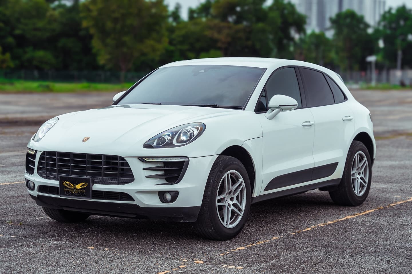 Porsche Macan available for visitor self-drive hire in Kuala Lumpur — illustrating the guide A three-day Malaysia road trip itinerary by car