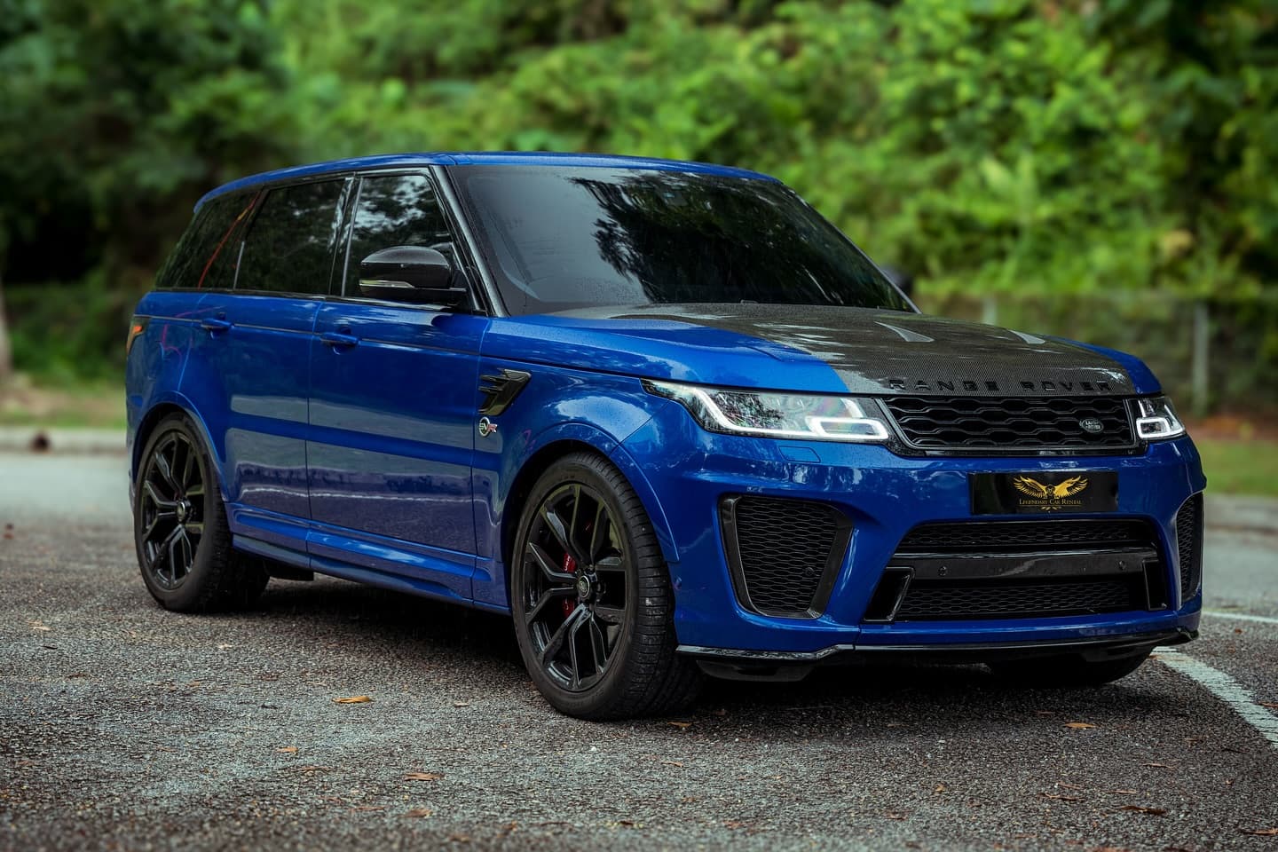 2022 Range Rover Sport SVR available for visitor self-drive hire in Kuala Lumpur